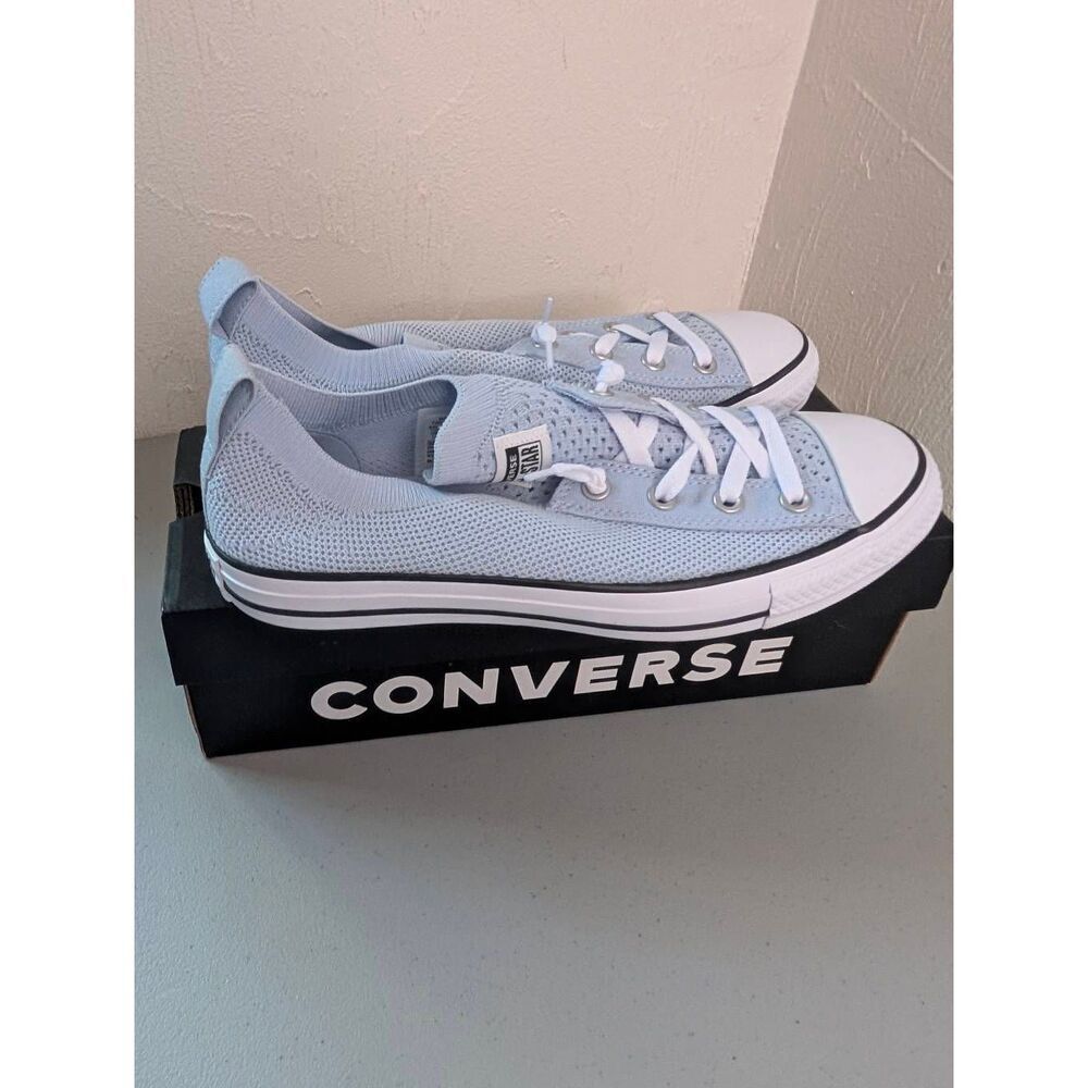 Converse chuck taylor all star shoreline knit sneaker women's size 11blue NEW